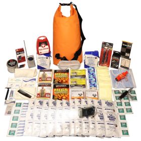 2 Person Essential Survival Kit, Dry Bag