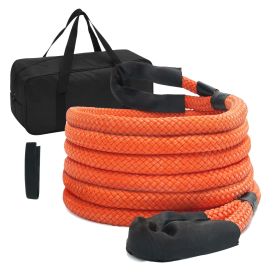 7/8" x 20' Kinetic Recovery Tow Rope 30,580 lbs, Heavy-Duty Off Road Snatch Strap